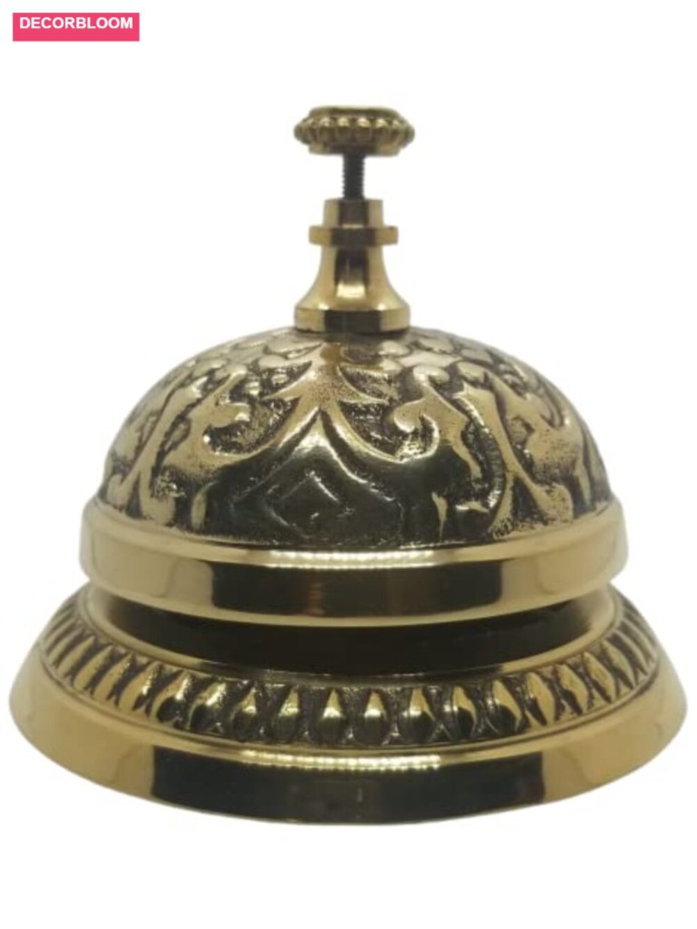 Solid Brass Victorian Style Service Desk Bell